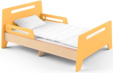 Детская раздвижная кровать IndigoWood Slide orange